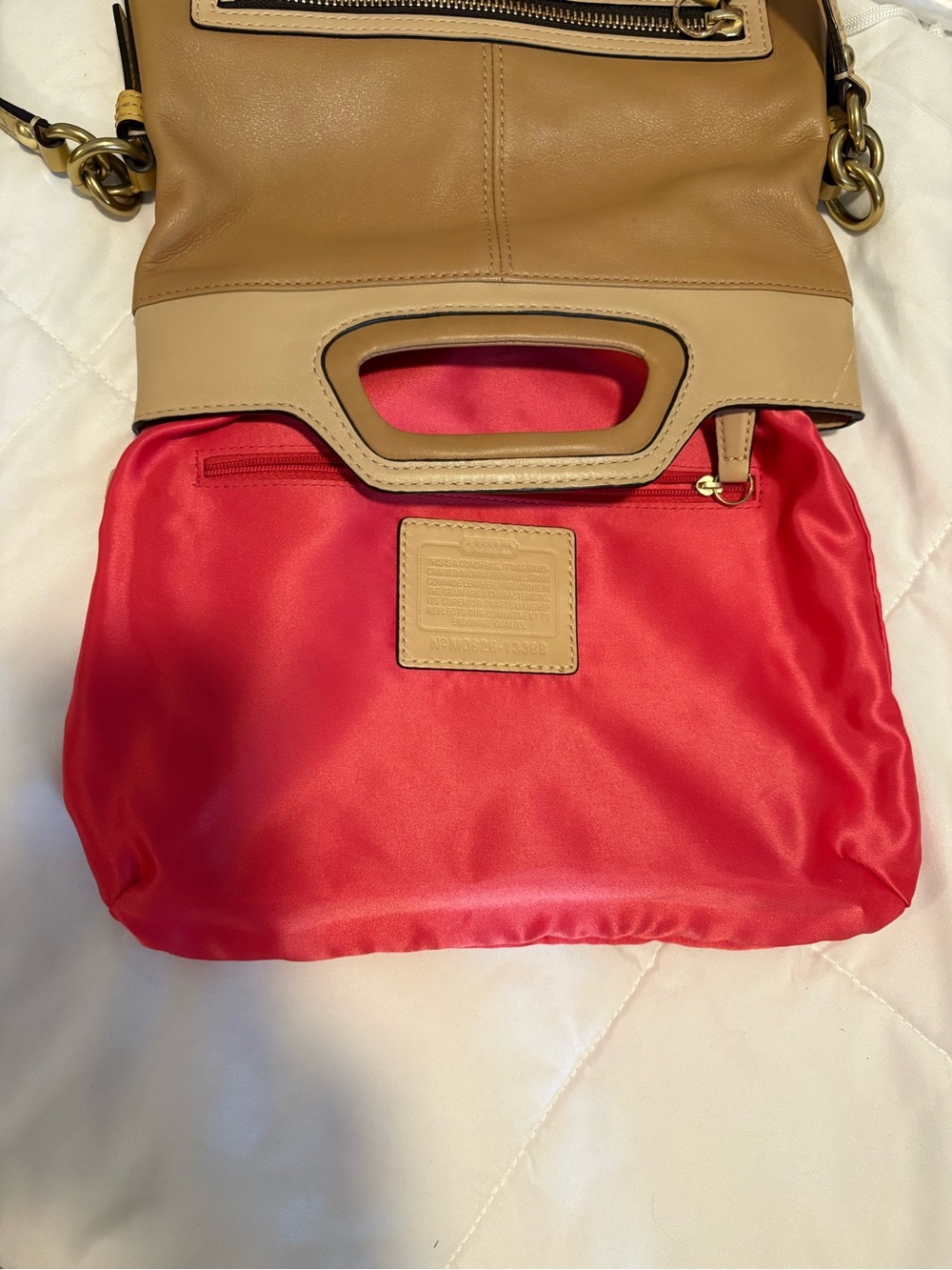 Coach Cashin Foldover Bag #13388 - Picture 3 of 12